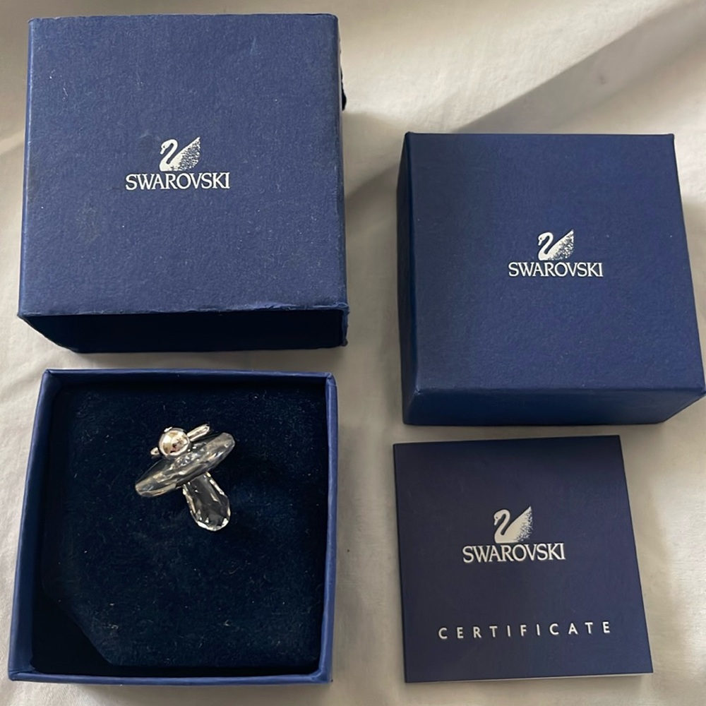 Swarovski crystal pacifier